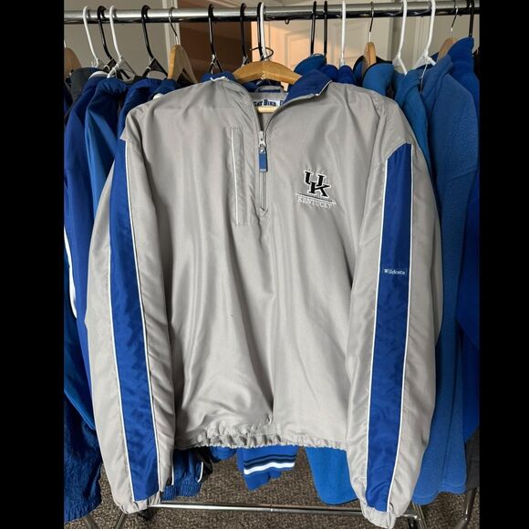 Vintage Cat Bird University of Kentucky 1/4 Zip Windbreaker - Picture 1 of 3